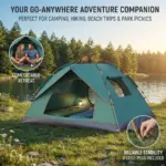 3-4 Person Instant Pop Up Camping Tent - Image 2