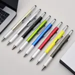Metal Multi Tool Ruler Ballpoint Pen - Image 6
