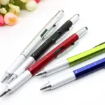 Metal Multi Tool Ruler Ballpoint Pen - Image 2