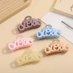 Love letter claw clip for thick hair styling - Image 4