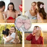 Satin Big Bow Hair Clip for Women - Image 2