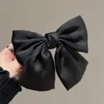 Satin Big Bow Hair Clip for Women - Image 5