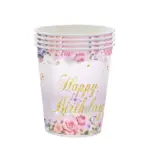 Purple Butterfly Birthday Tableware Set - Image 9