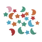 Glitter Foam Letter Number Shape Stickers - Image 12