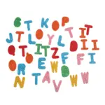 Glitter Foam Letter Number Shape Stickers - Image 10
