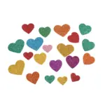 Glitter Foam Letter Number Shape Stickers - Image 7