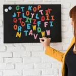 Glitter Foam Letter Number Shape Stickers - Image 6