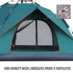 3-4 Person Instant Pop Up Camping Tent - Image 6