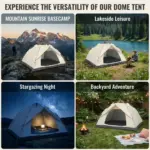 Instant 3-4P Pop Up Tent | Waterproof Camping - Image 2